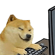 doge hacker Slack emoji