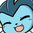 happy vaporeon Slack emoji