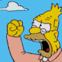 yell at cloud simpsons Slack emoji