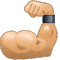 flex right Slack emoji