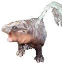 moo deng hose Slack emoji