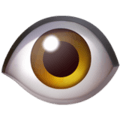 eye left Slack emoji