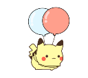 pikachu balloon Slack emoji