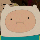 adventure time eyebrow waggle Slack emoji