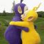 teletubbies hug Slack emoji